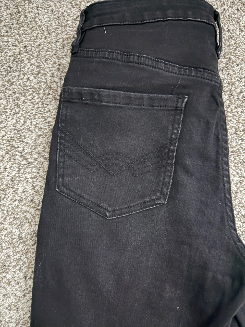 Idyllwind Black High Rise Women’s Jeans with fringes - Picture 6 of 11